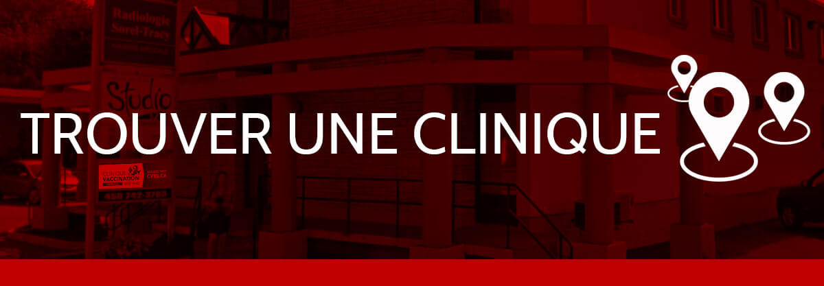 Trouvez une clinique en Montérégie de Clinique Vaccination Rive-Sud
